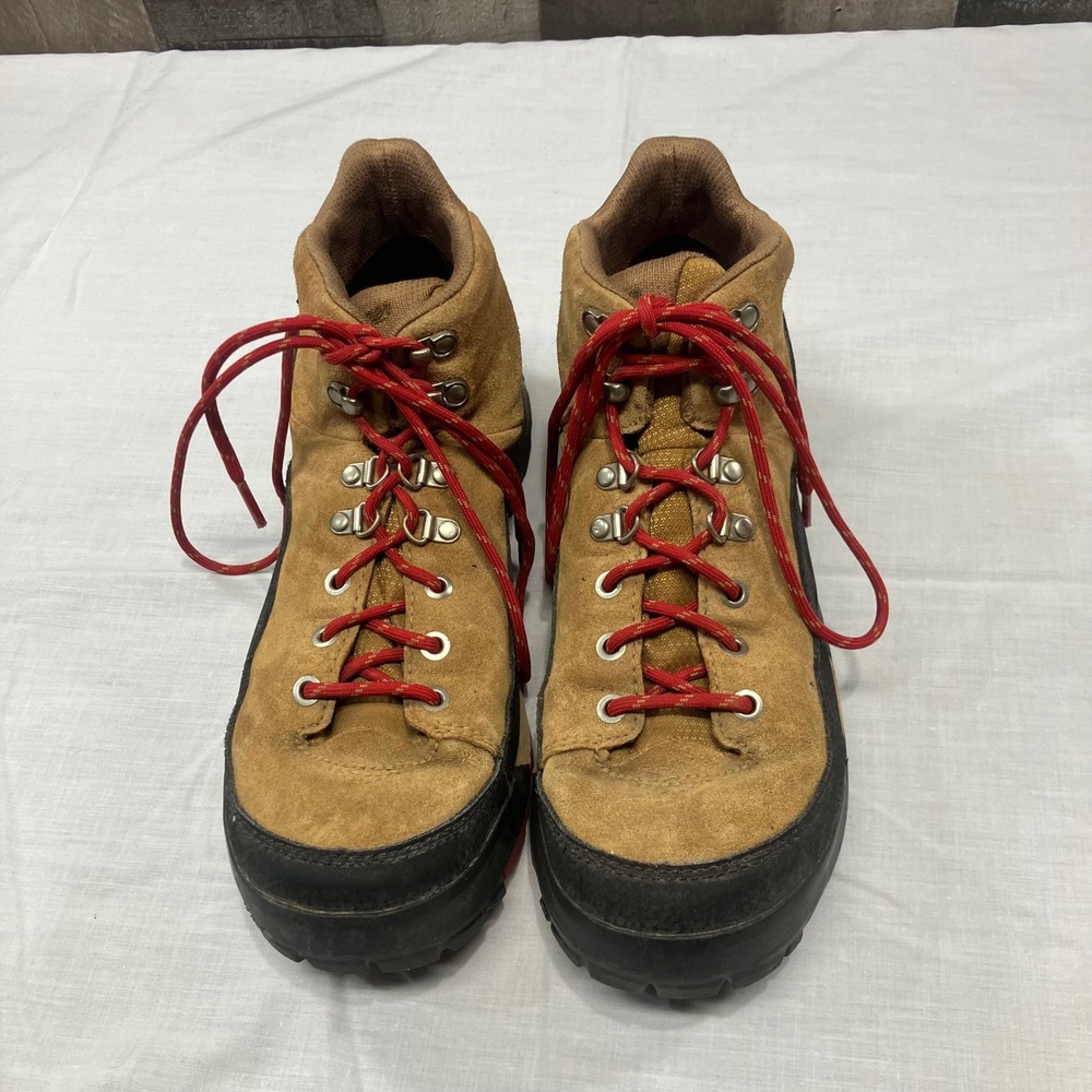 Danner Womens Panorama Mid Brown Red Hiking Boots Waterproof Size 9.5 Red Laces - Picture 4 of 9